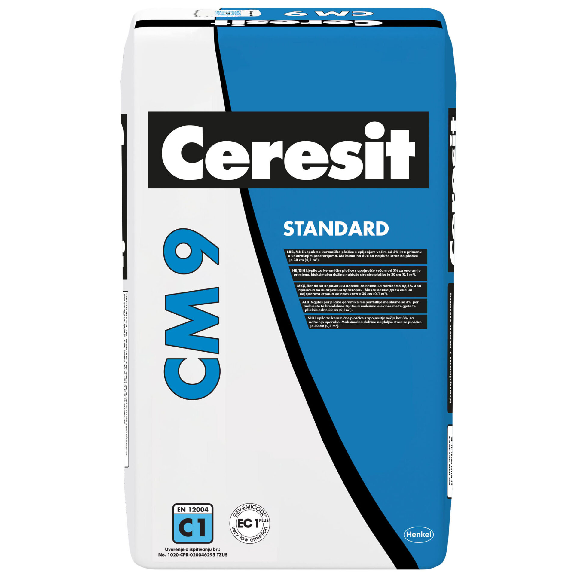 cm 9 lepak za pločice 25kg