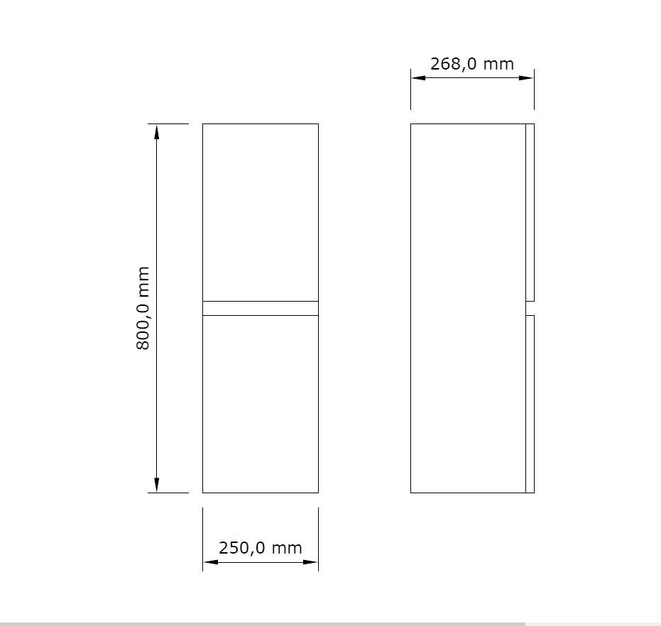 Dimenzije vertikala Royal Royal - vertikala dekor