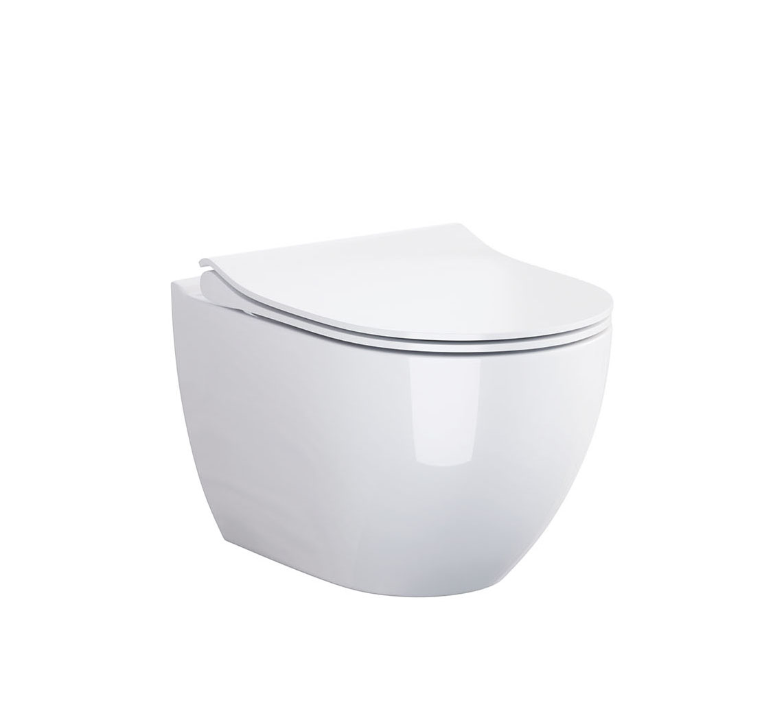 Urban Harmony WC šolja konzolna Clean On sa antibakterijskom daskom