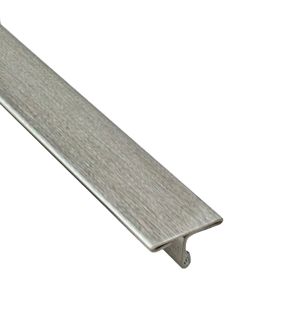 prohrom lajsna prelazna isti nivo 15 mm srebro mat