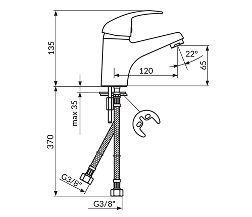 J301001 Tc Baterija Za Umivaonik