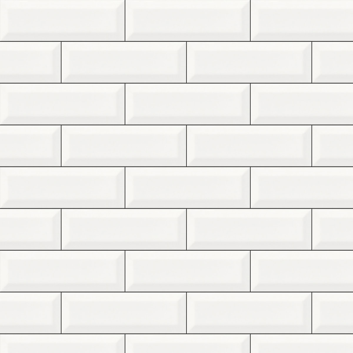 metro style white 10x30