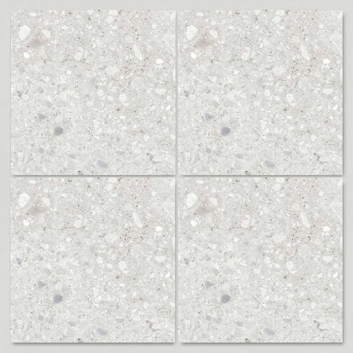 ceppo di gres white terazzo 60x60