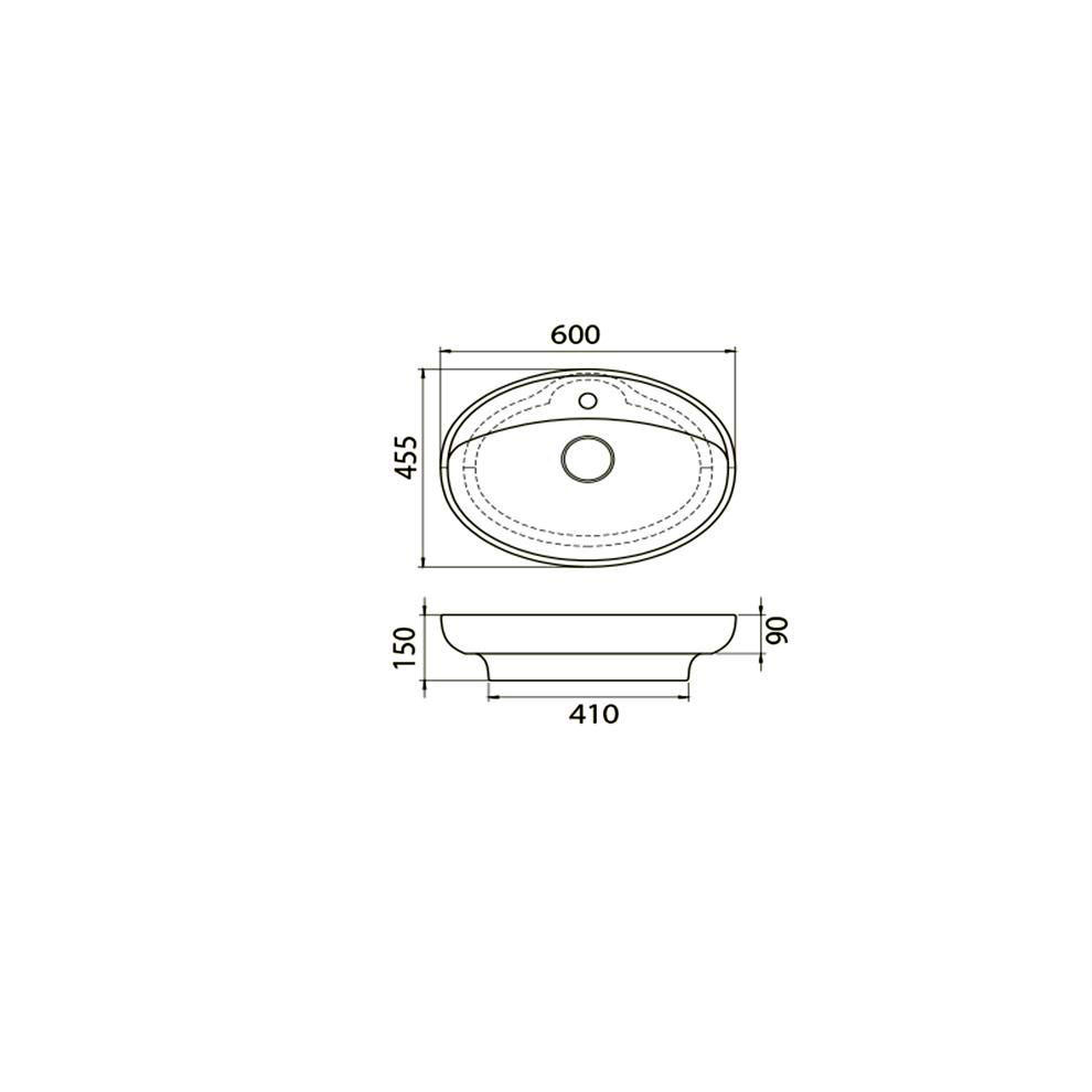Lal-60-oval-shema lal umivaonik c 60