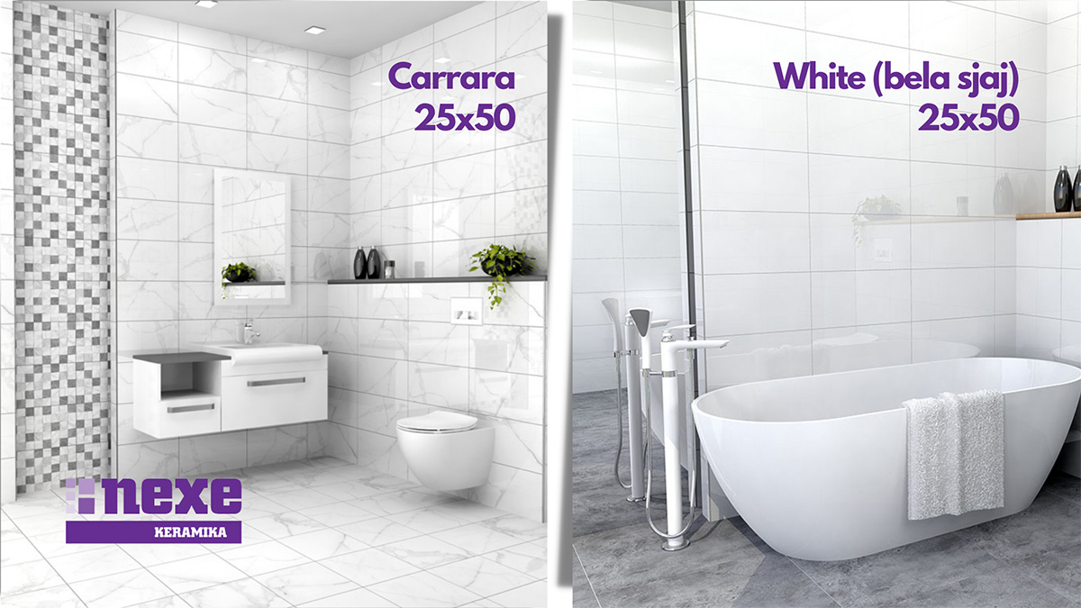 carrara 25x50