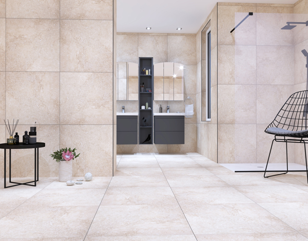 rockstone beige mat 60x60