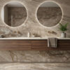 gravel natural glossy 60x60