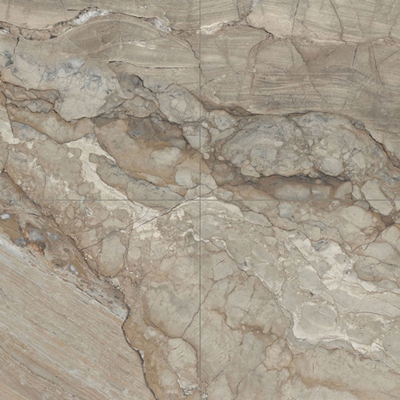 gravel natural glossy 60x60