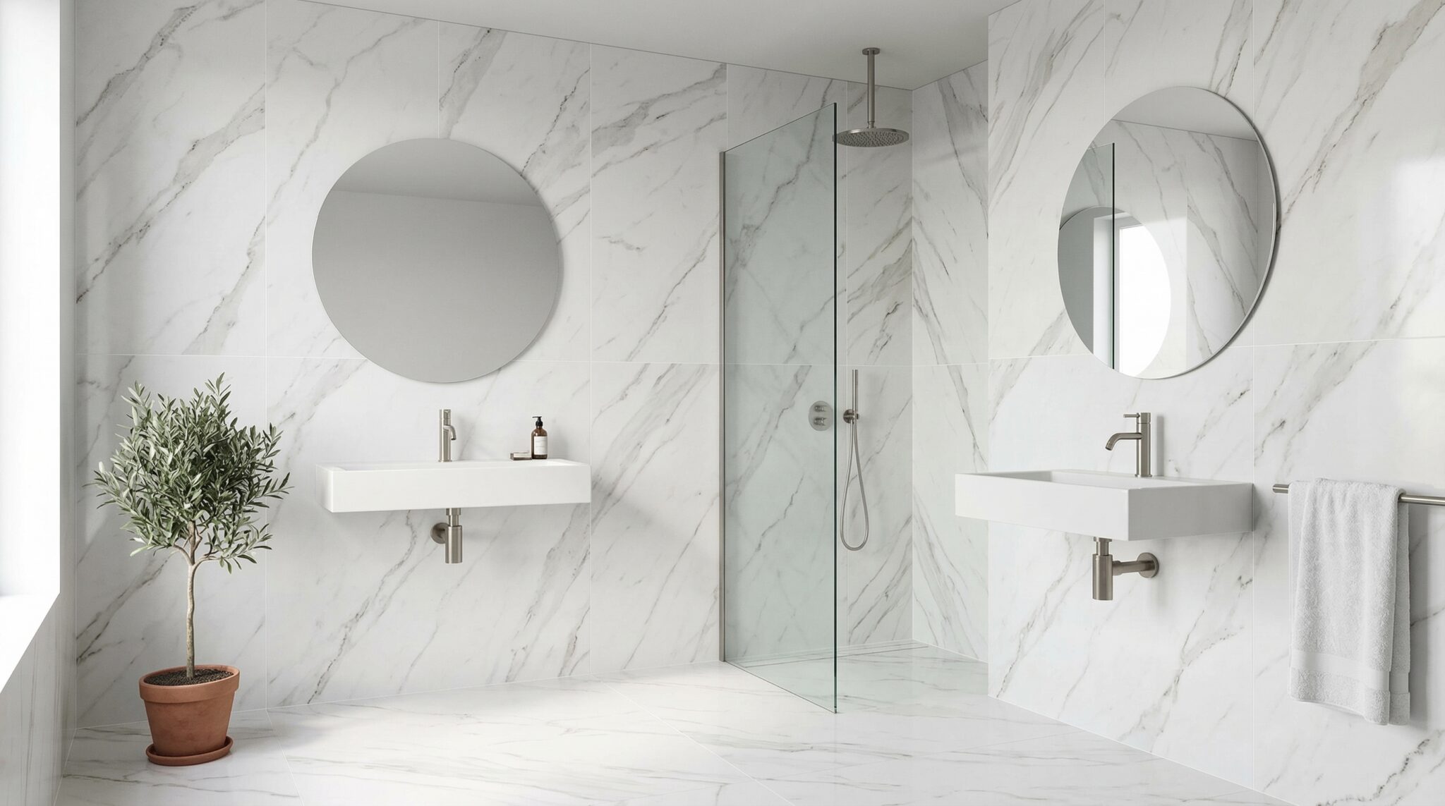 naos blanco mat rett 30x90