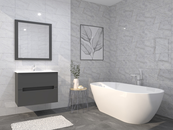 stone dark grey 3519 glossy 30x60