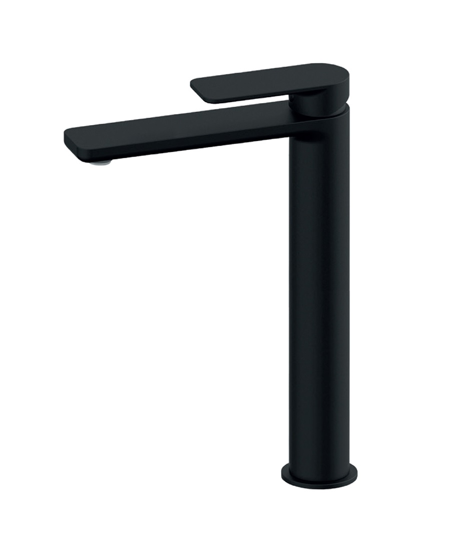 S2 baterija za umivaonik visoka - black