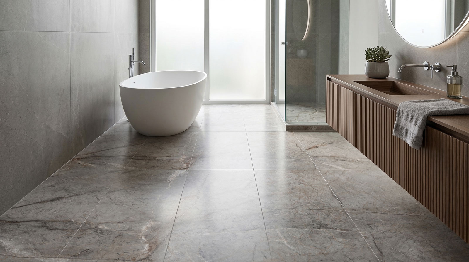 belgium grey glossy 60x120