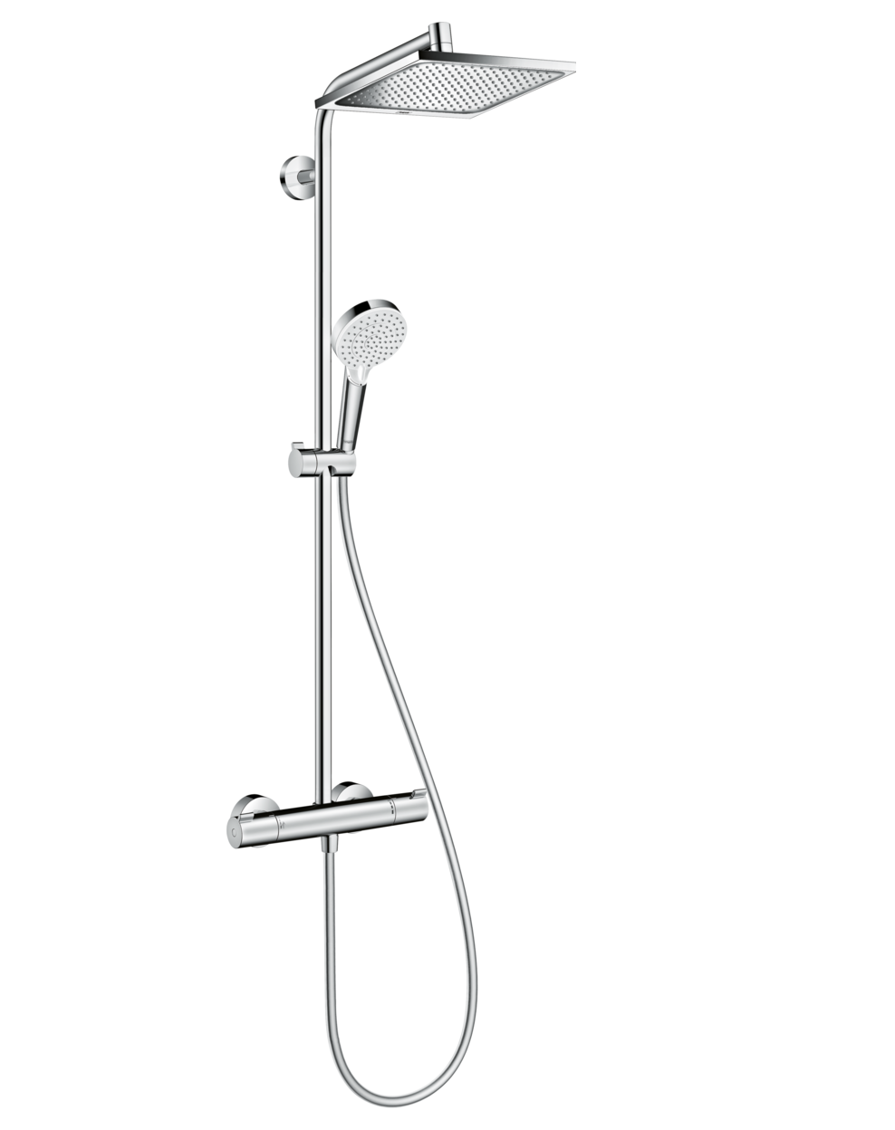 crometta termostatska baterija za tuš kadu sa usponskim tušem