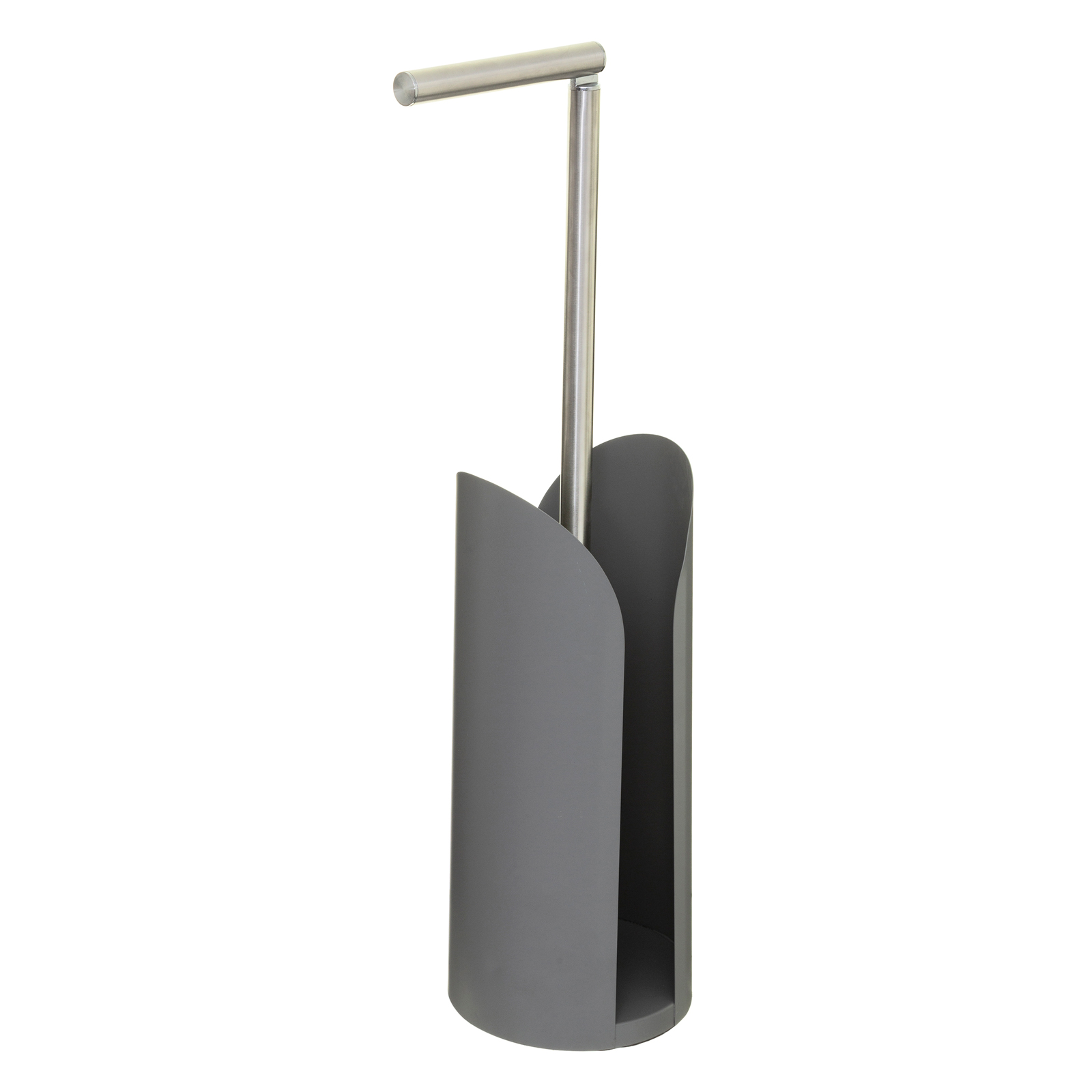 five držač toaletnog papira fleksibilni 59x15x15cm metal siva