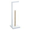 160925A_DEB five držač toaletnog papira natureo 64,5x20x20cm metal/bambus bela