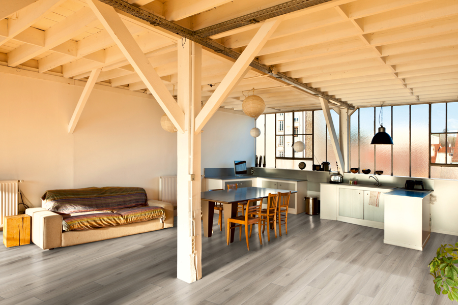loft oak silver r1009 1380x191x10mm ac5/33 v4