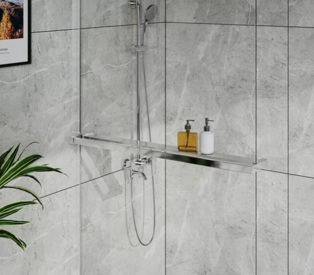 polica za tuš kabinu walk in hrom