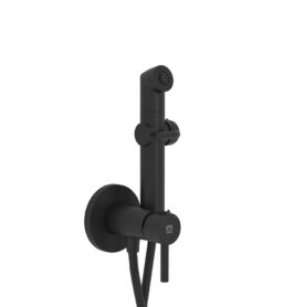 higijenski tuš set black