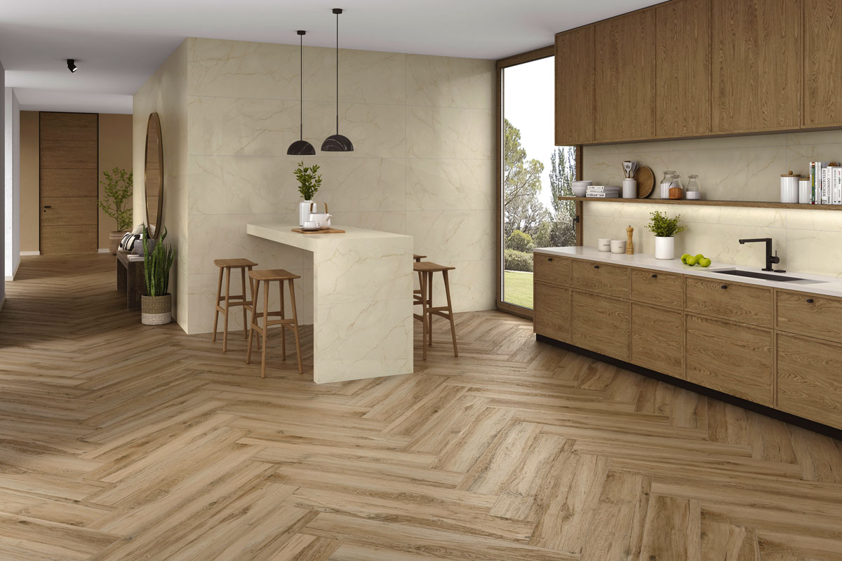 Baldai Natural rect. 30x150