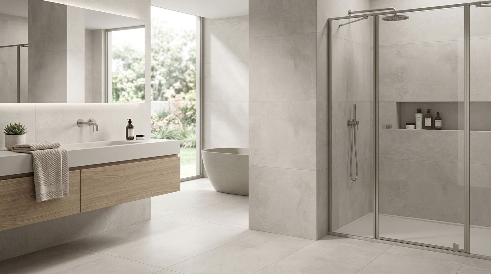 concreto light beige rect. 60x120