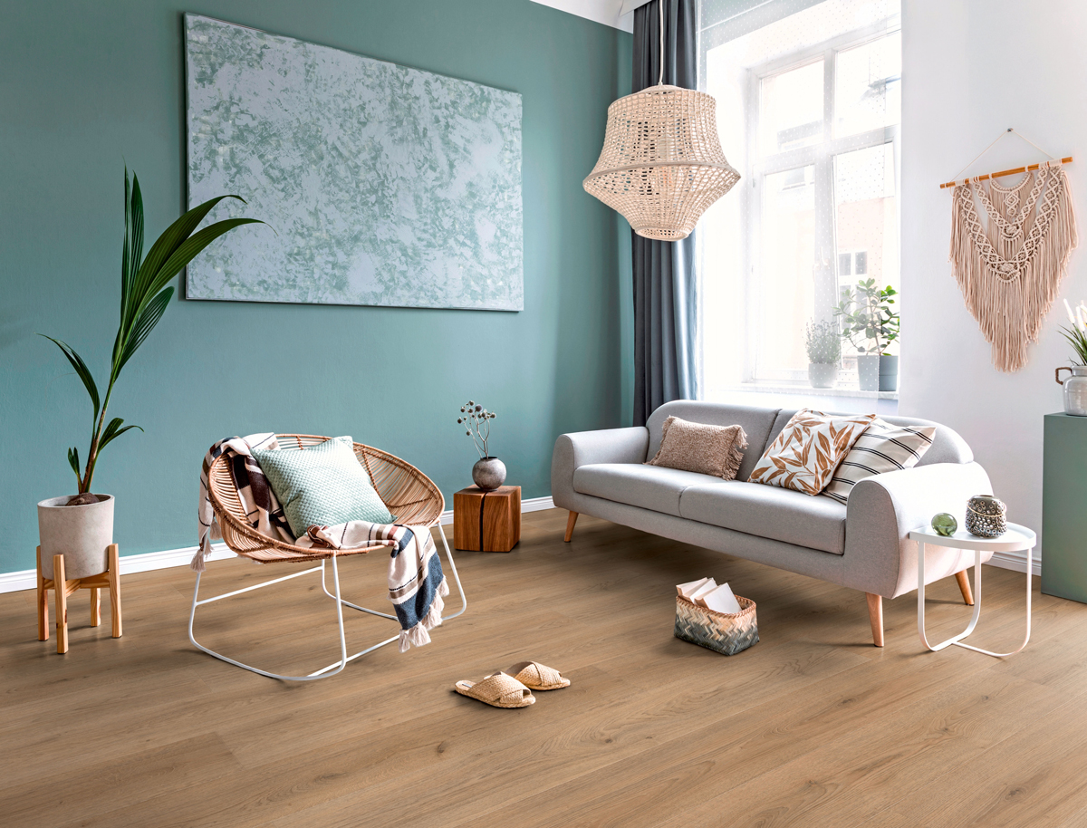 progress trend oak brown d3128 1380x193x10mm ac4/32 v4