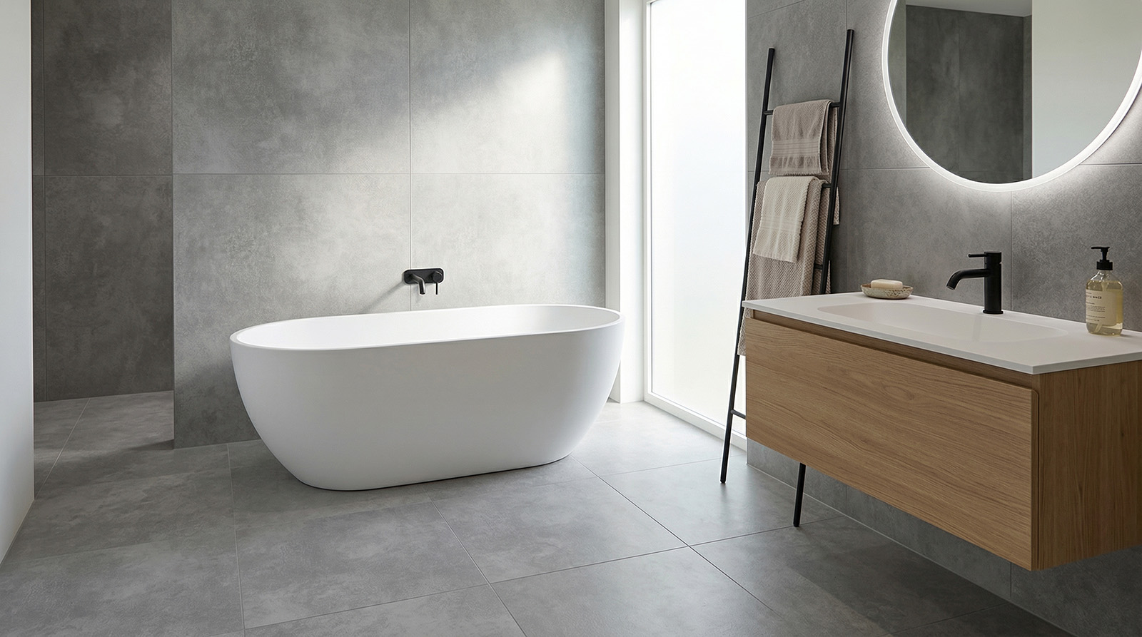 architeq grey mat rect. 60x60