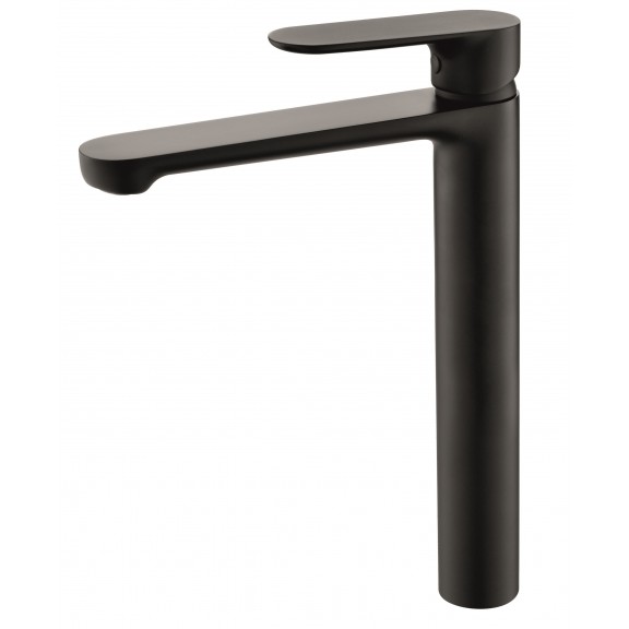 Torino baterija za umivaonik, visoka - crna mat