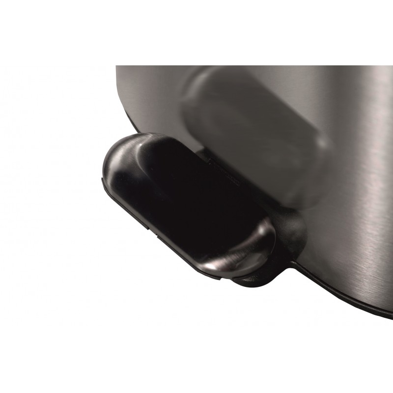 fresh line set ovalna kupatilska kanta 6l i wc četka, crna (kopiraj)