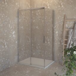 harmony d+w tuš kabina 120x80 silver/clear