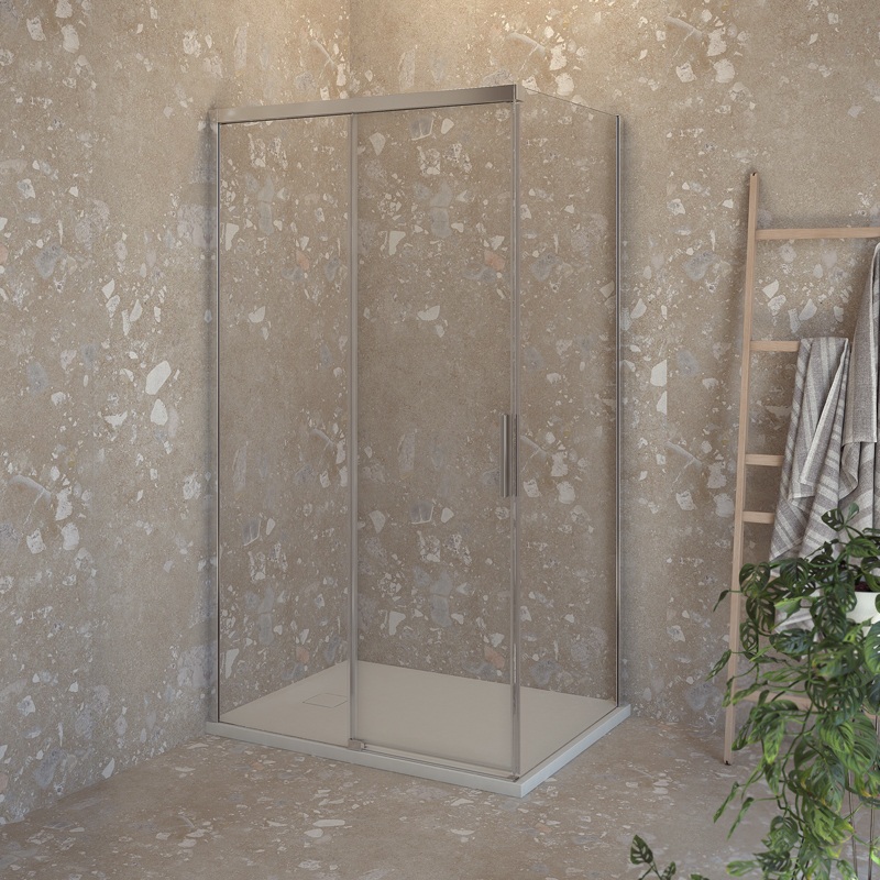 harmony d+w tuš kabina 120x80 silver/clear