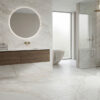 gravel white matt 60x60