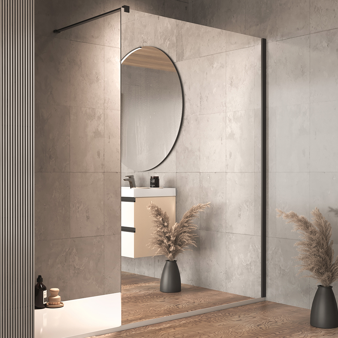 paravan calypso black ogledalo 100x200 (kopiraj)