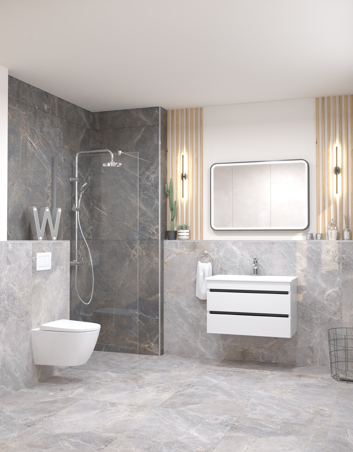 ona konzolna šolja clean rimless sa ss daskom