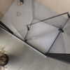 tuš kabina stellar uni dw black 90x90