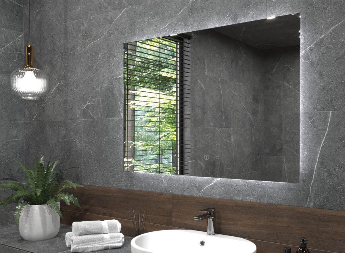 lux led ogledalo 100x70