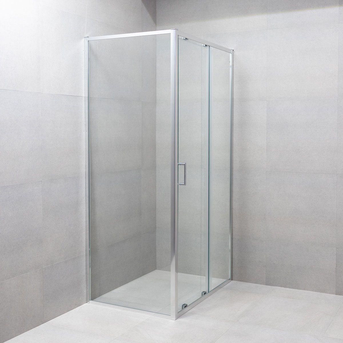 modulare bočni panel 80x200 hrom/proziran