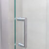 modulare paravan 100x200 hrom/proziran