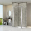 modulare bočni panel 80x200 hrom/proziran