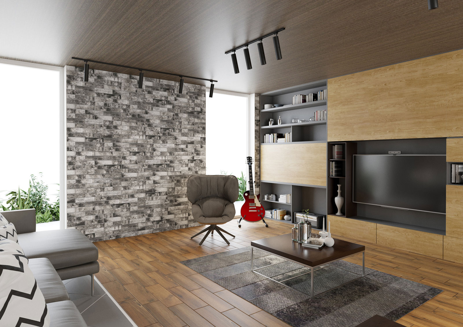 kamien piatto antracyt 30 x 7,4