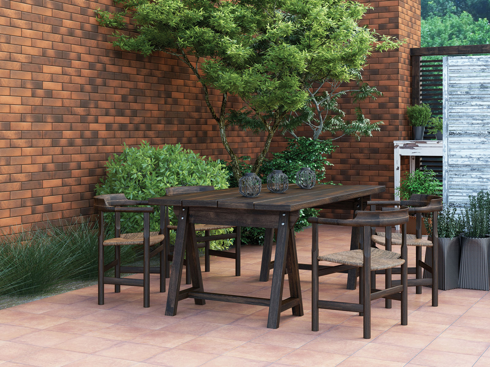 elewacja retro brick chili 24,5 x 6,5