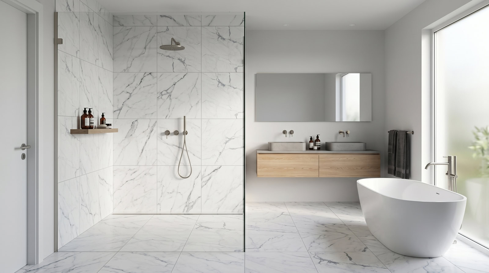 arcadia statuarietto white rect. 60x60