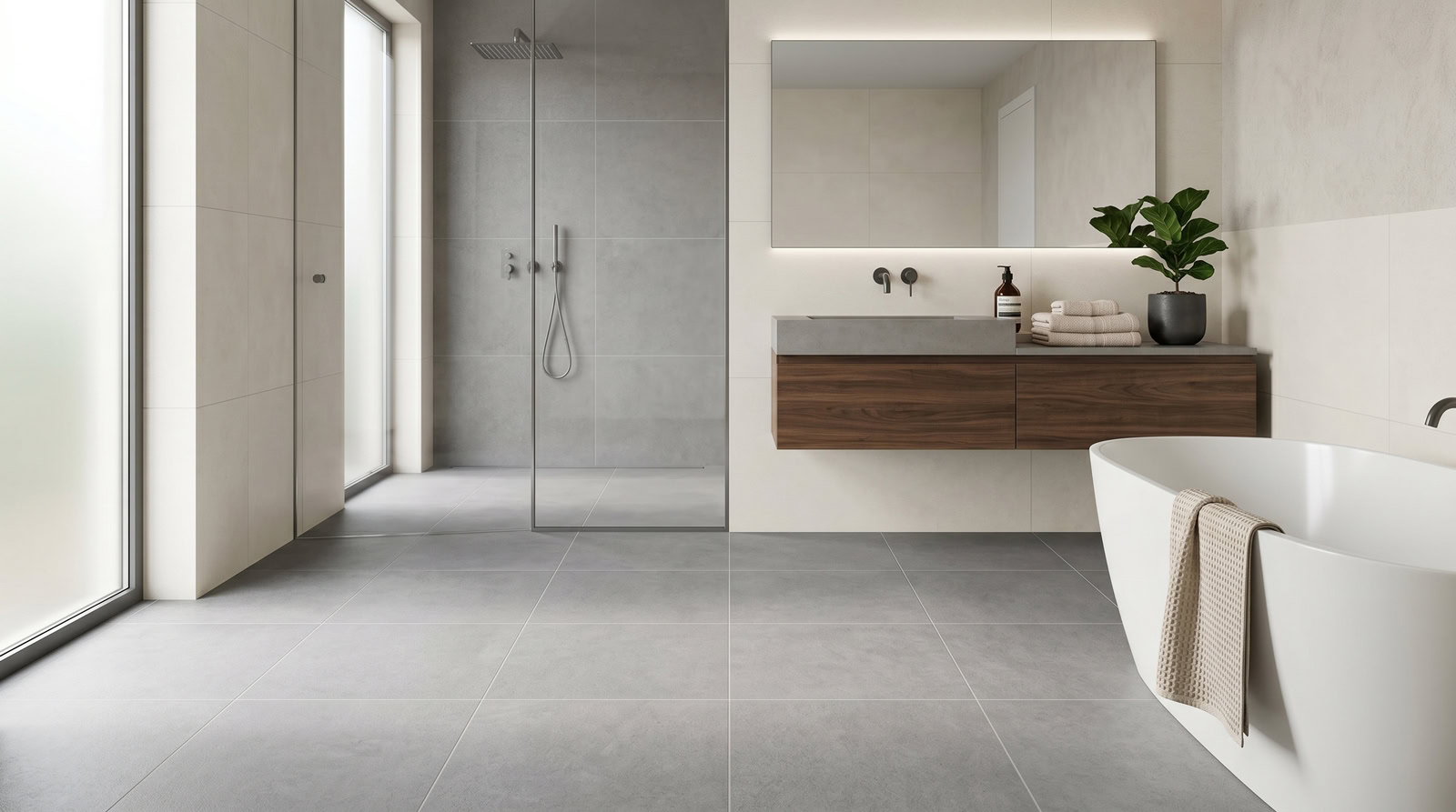 misty grey rect. 60x60