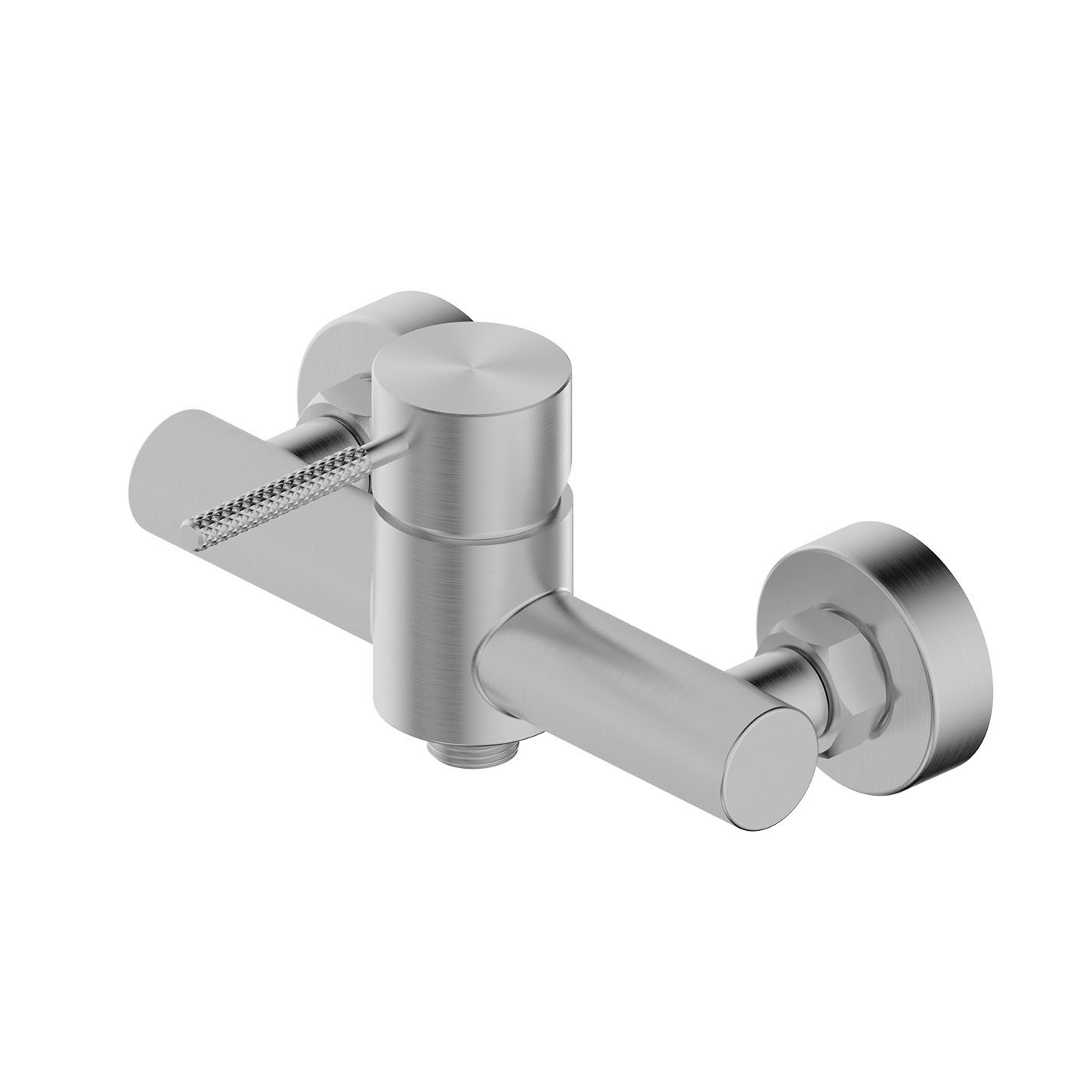 luma baterija za tuš kabinu brushed (brušena, siva)