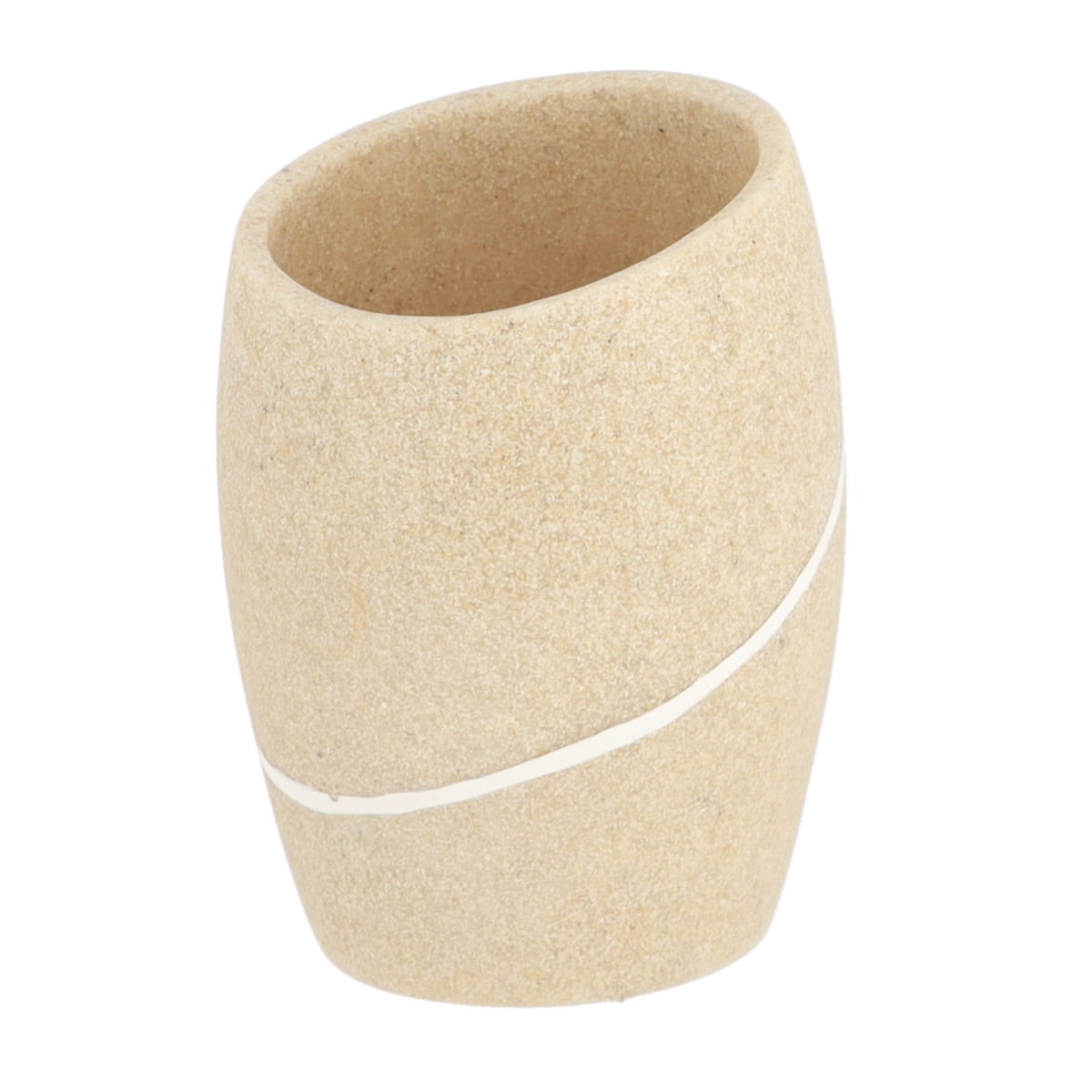 tendance čaša za četkice sand effect poliresin, bež (kopiraj)
