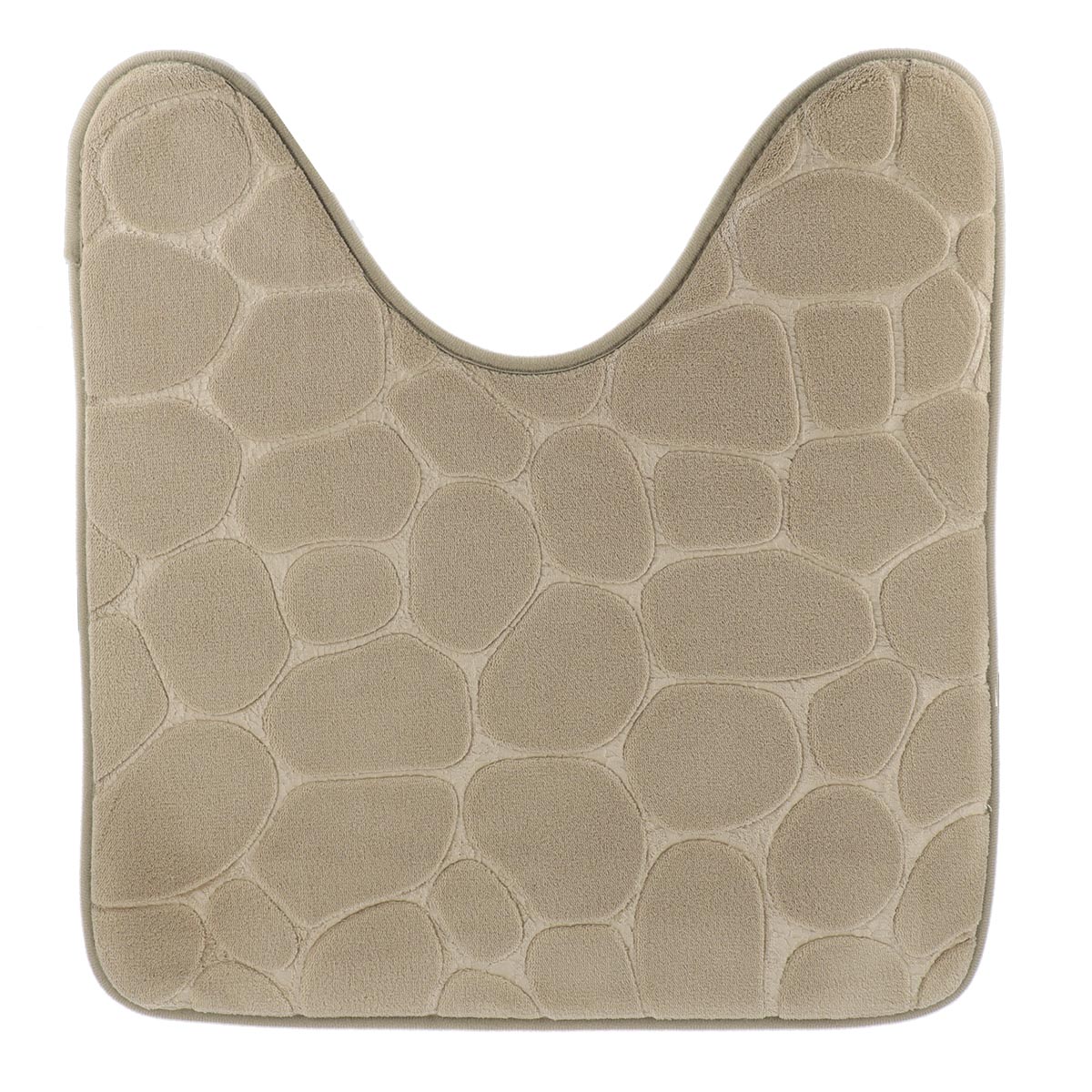 tendance tepih za kupatilo oko wc šolje, memorijska pena, 45x50, taupe