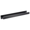 tendance držač peškira zidni 40cm, metal crna