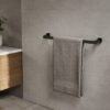 12800B-ambijent lino držač peškira 480mm black (crni)