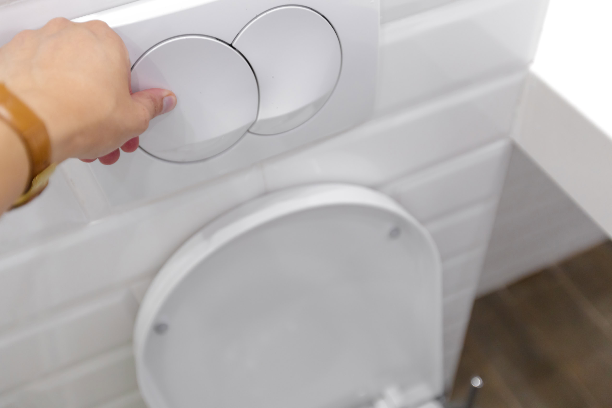 new ceramic toilet